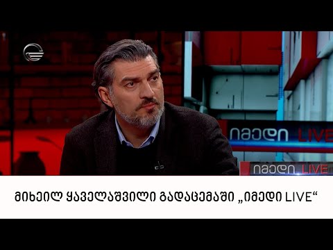 მოძრაობა „ხალხის ძალის“ ერთ-ერთი ლიდერი მიხეილ ყაველაშვილი გადაცემაში „იმედი LIVE“